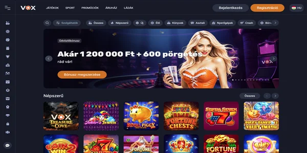 Vox Casino screenshot 2